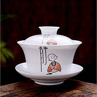 Гайвань монах шести путей ёмкость 200 мл. посуда для чайной церемонии используется в китайской чайной традиции