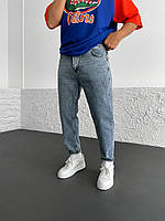 Повседневные мужские летние джинсы Мом, Модные молодежные мужские хлопковые джинсы