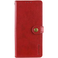 Кожаный чехол книжка GETMAN Gallant (PU) для Xiaomi Mi 10 / Mi 10 Pro SND Красный