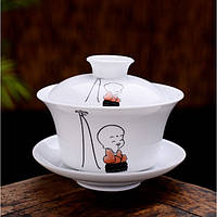 Гайвань озарение монаха ёмкость 200 мл. посуда для чайной церемонии используется в китайской чайной традиции