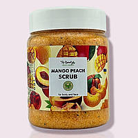 Сахарный скраб для лица и тела манго-персик Top Beauty Scrub Mango Peach, 250 ml