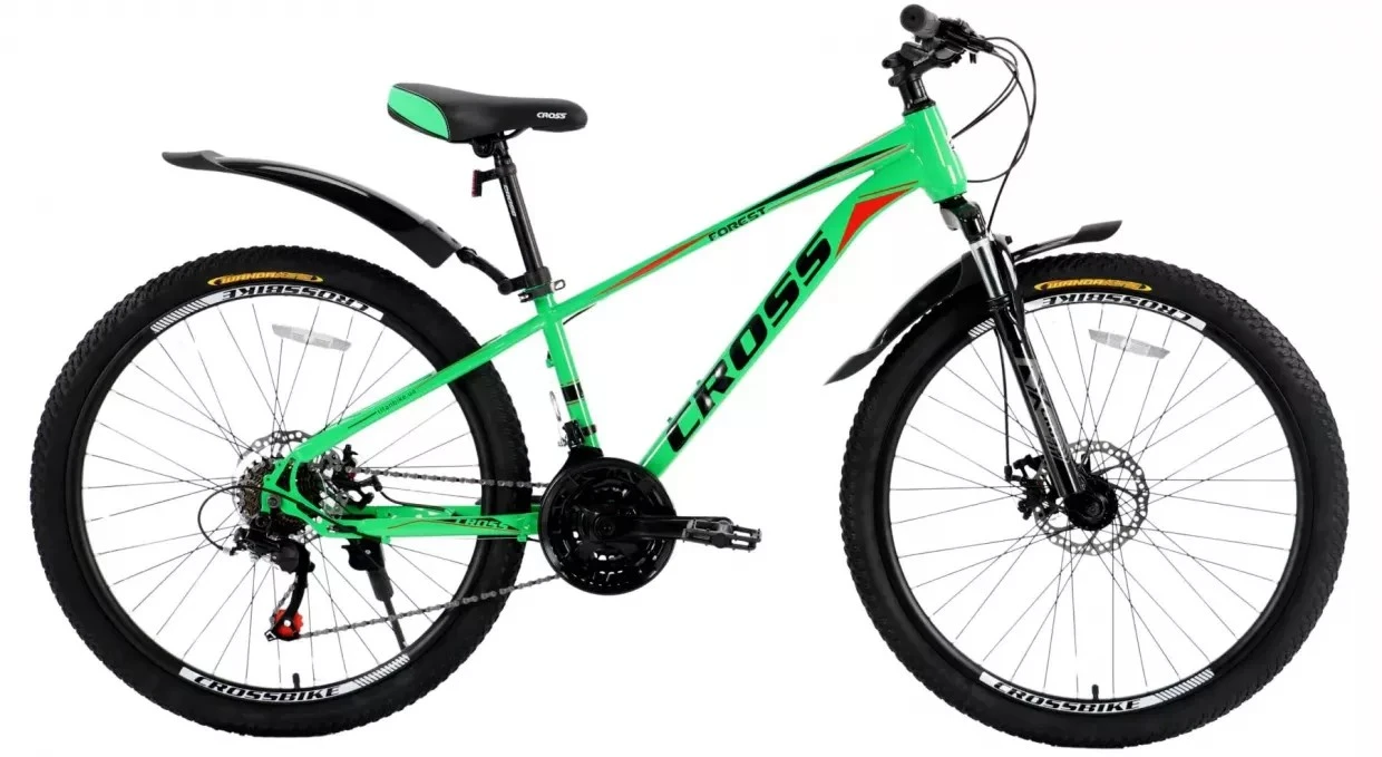 Велосипед Cross 26" Forest 2024 Рама-13" green
