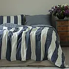 Постільна білизна євро варена бавовна Limasso Ligne Epaisse Dress Blue, фото 5