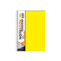 Блокнот А5 Б-БП5-90, 90 листів, 2 розділи (Жовтий) mn