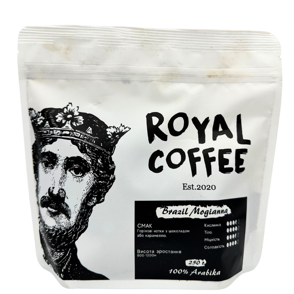 Кава мелена Royal Coffee Brazil Mogiana, фото 1