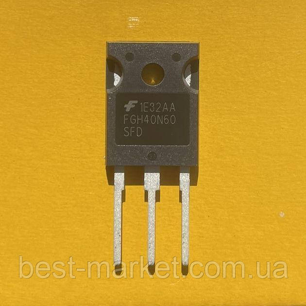Транзистор FGH40N60 SFD. Новий. Оригінал.