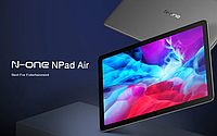 N-ONE NPad Air 10,1-дюймовый планшет Android Pad 1280X800 MAX 4 ГБ/64 ГБ UNISOC T310 Android 12 2 SIM