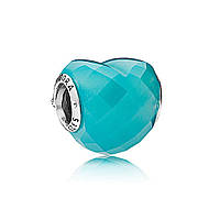 Срібна намистина на браслет Пандора  "Форма кохання" 796563NSC