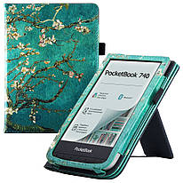 Чохол для Pocketbook 740 Inkpad 3 / Color / Pro Galeo Vertical Leather Stand Almond Blossom