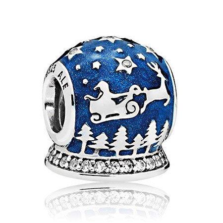 Срібний шарм на браслет Пандора (Супер шоп) 796386EN63