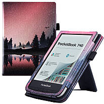 Чохол для Pocketbook 740 Inkpad 3 / Color / Pro Galeo Vertical Leather Stand Dusk