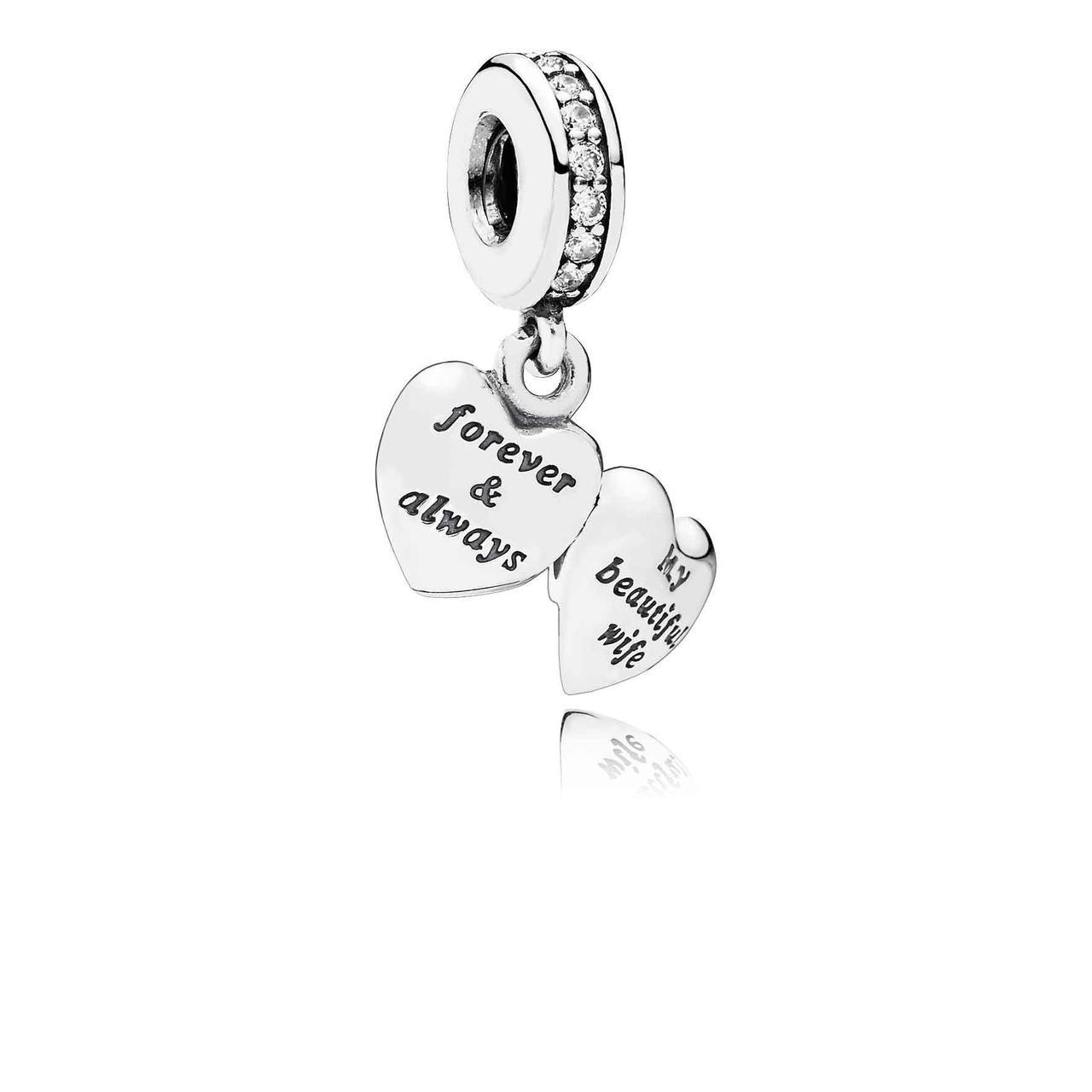 Срібна підвіска-шарм на браслет Пандора (Супер шоп) 791524CZ