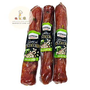 Салямі Salame Frimesa al Pistacchio, з курячого м'яса з фісташками 250 г.