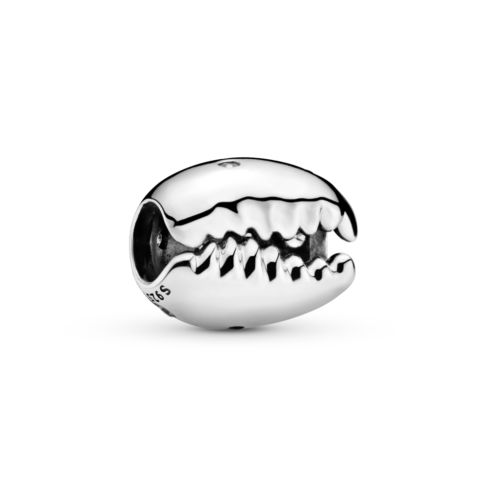 Срібний шарм на браслет Пандора (Супер шоп) "Ранька "Зерно кава" 798131CZ