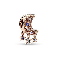 Срібний шарм на браслет Пандора "Живи більшого" 789643C01