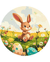 Картина за номерами "Великодній кролик" Brushme RC00079M 30 см mn