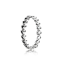 Срібна каблучка   "Сполучені серця" 190980