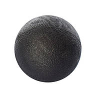 Масажний м'яч MS 1060-1 TPE 6 см (Чорний) mn