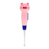 Вушний ліхтарик для дітей MGZ-0708 (Piggy) зі змінними насадками mn