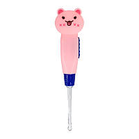 Вушний ліхтарик для дітей MGZ-0708(Pink Cat) зі змінними насадками mn