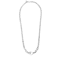 Срібне кольє "Ціп нескінченності" 398902C00