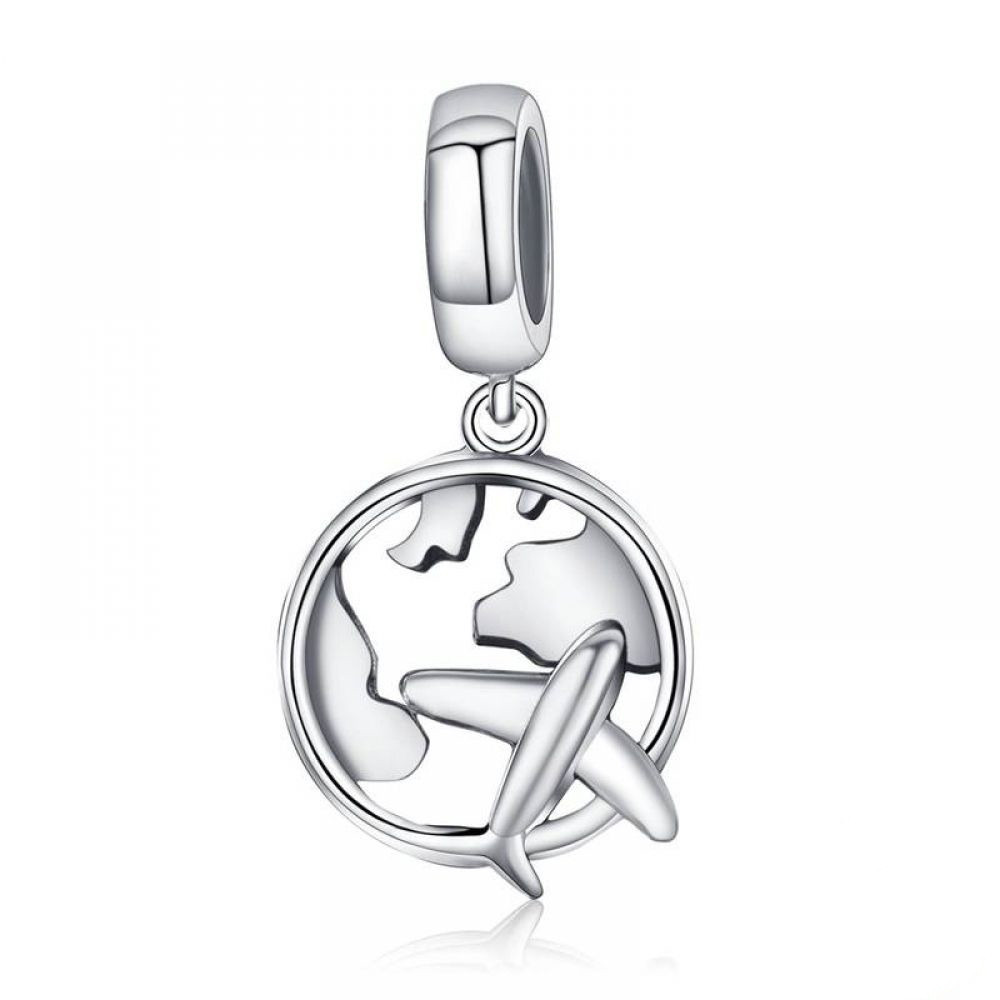 Срібна підвіска-шарм на браслет Пандора (Супер шоп)