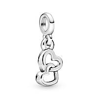 Срібна намистина для браслетів на браслет Пандора Мі "Моя любов" 798380