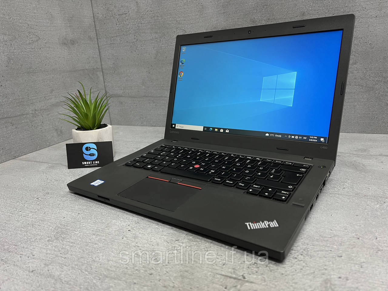 256gb 14" FullHD ips ssd Стильний ноутбук Lenovo Леново L460