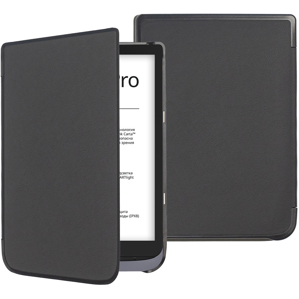Чохол для Pocketbook 740 Inkpad 3 / Color / Pro Glaleo Slimline Black, фото 1