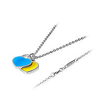 Срібне намисто "З Україною в серці"