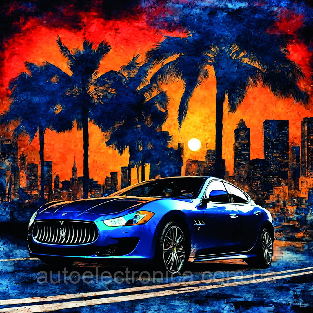 Картина на полотні "Maserati №2"