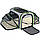Сумка переноска для кошек и собак 78x47x29 см CosmoPet CP-05 (L) Grey-Green, фото 3