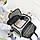 Сумка переноска для кошек и собак 78x47x29 см CosmoPet CP-05 (L) Grey-Green, фото 6