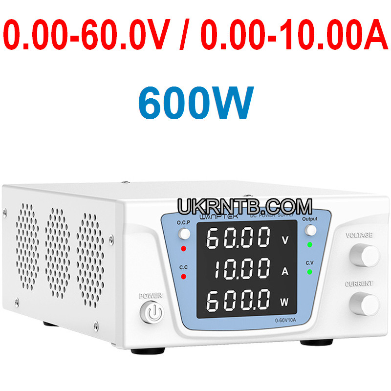 Мощный лабораторный блок питания 0,00-60,0В, 0,00-10,00А, 600Вт ...