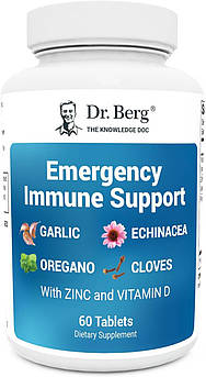 Екстрена підтримка імунітету преміумкласу Dr. Berg Emergency Immune Support 60 таблеток