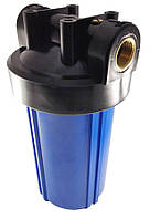 Магистральный фильтр FH10 Big Blue 1" Unicorn синий непрозрачный + ключ с латунной вставкой 1/4 Купи И Tochka