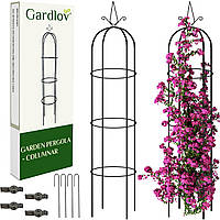 Садовая колонна опора для роз цветов пергола 197 см Gardlov 21029 + Анкеры MM-s