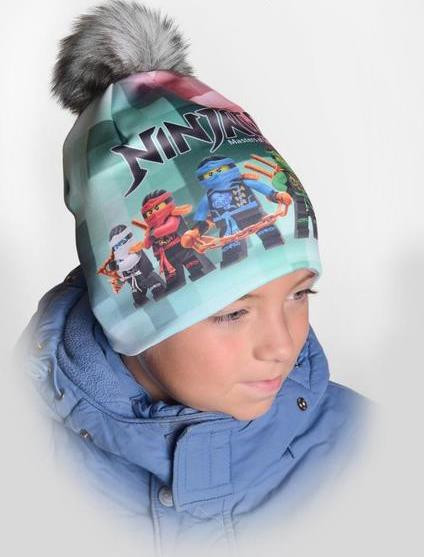 Зимняя шапочка "Ниндзяго"