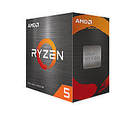 AMD ЦПУ Ryzen 5 5500 6C/12T 3.6/4.2GHz Boost 16Mb AM4 65W Wraith Stealth cooler Box Купи И Tochka