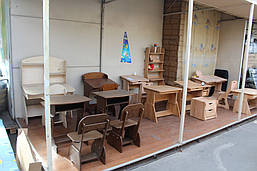 Парты из натурального дерева. Так же представлены парты фирмы Моблер