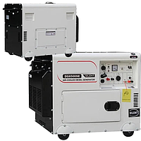 Мощный генератор однофазный дизельный 6,5 кВт DG8500SE генераторы для дома 4х тактный SS-system MM-s