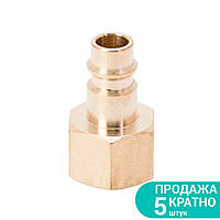 Штуцер с внутренним резьбовым соединением FT 3/8" (латунь) SIGMA (7022551) Купи И Tochka