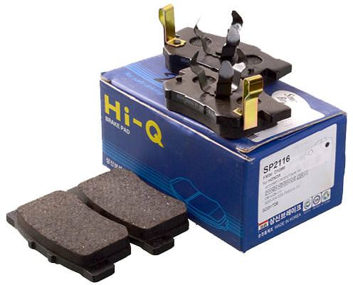 Задні колодки Хонда CR-V, Акорд 8, Акорд 9, FR-V, Кростур, RDX (06430S9A000) Sangsin Hi-Q SP2116, фото 1