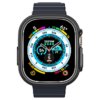 Spigen Чехол-накладка для Apple Watch Ultra (49mm) Thin Fit, Black Купи И Tochka