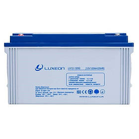 Акумуляторна батарея гелева LUXEON LX12-120G (12V, 120Ah)
