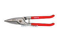 Ножиці по металу прямі YATO : L= 255 мм [6/36] Купи И Tochka