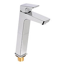 Змішувач для раковини Qtap Namesti високий QTNAM1025H102C Chrome