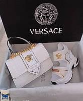 Набір босоніжки і сумка Versace