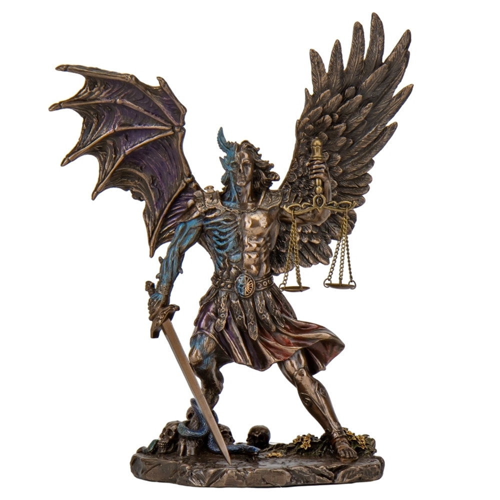 Статуетка Veronese Суд нефілімів 25х20х10 см 77935 полістоун з бронзовим напиленням