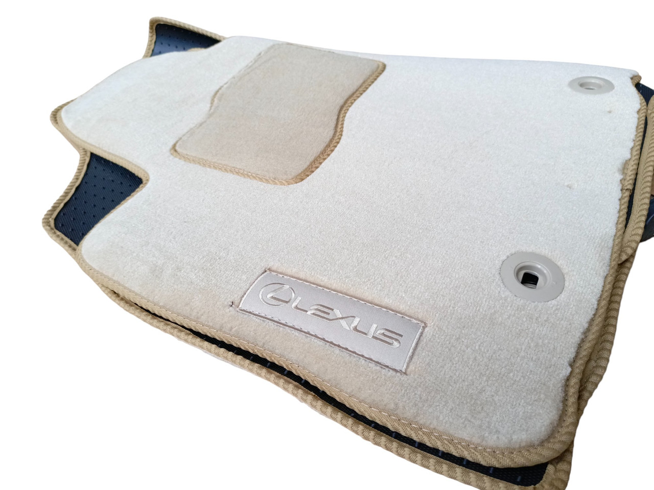 Велюрові килимки в салон Beltex Lexus RX 2009-2015 Бежеві, фото 1